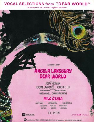 Angela Lansbury " Dear World " Jerry Herman / Milo O 