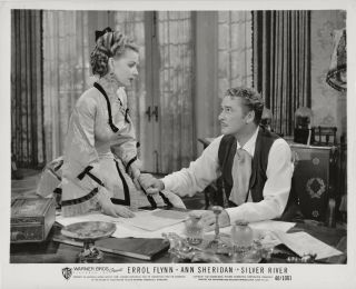 Ann Sheridan,  Errol Flynn 1948 Scene Still.  Silver River