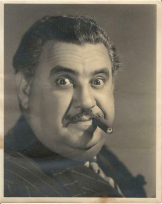 Billy Gilbert - Photo - Portrait - Comedian - Double Weight