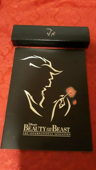 Beauty & The Beast Watch Broadway Musical Ltd.  Ed.  1654/2500,  Souvenir Brochure