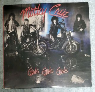 Motley Crue - Girls Girls Girls - 12 " Vinyl Record