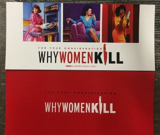 Why Women Kill – 2019 Promotional “for Your Consideration” Press Package - Cbs