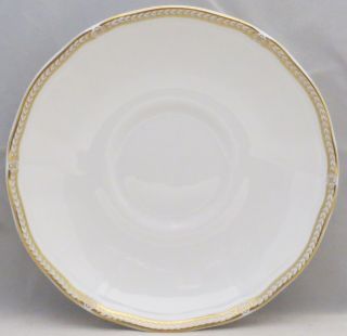 Wedgwood Crown Gold (england) Saucer For Footed Cup