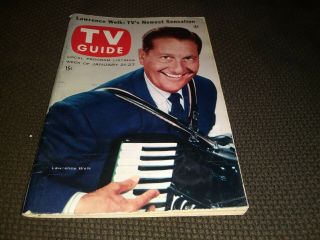 January 21 1956 Tv Guide Lawrence Welk Cover