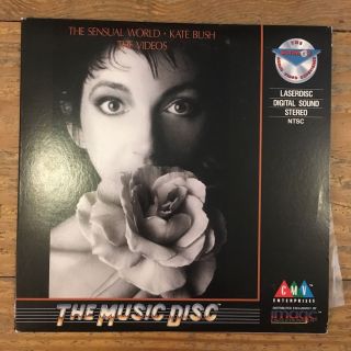 Kate Bush - Sensual World The Videos 8 " Laserdisc Id7291cb