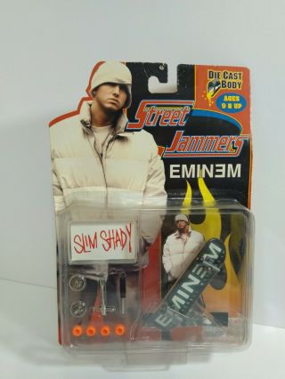 Eminem Slim Shady Skateboard Street Jammers Nib Toy 2000
