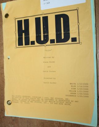 H.  U.  D.  Tv Movie Screenplay Script