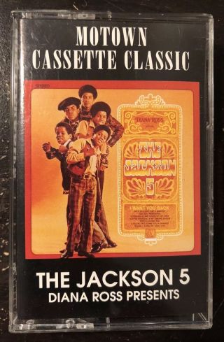 Very Rare Michael Cassette - Diana Ross Presents The Jackson 5 - 1969 Motown