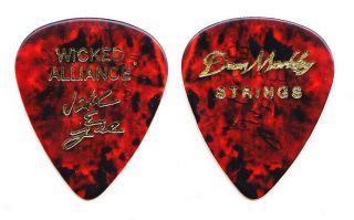 Wicked Alliance Jake E.  Lee Signature Brown Guitar Pick - 1994 Ozzy Osbourne