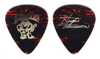 Lynyrd Skynyrd Hughie Thomasson Signature Brown Guitar Pick - 1997 Tour