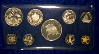 1974 Bahamas Complete Silver & Copper Nickel Proof Set