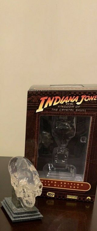 2008 Sideshow Collectibles Indiana Jones Crystal Skull Statue Best Buy Ltd Ed