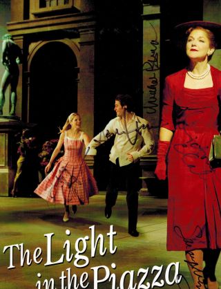 The Light In The Piazza Signed Souvenir Program - Matthew Morrison