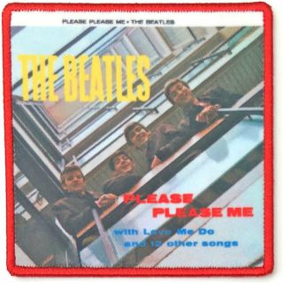 The Beatles Sew - On Patch - Please Please Me