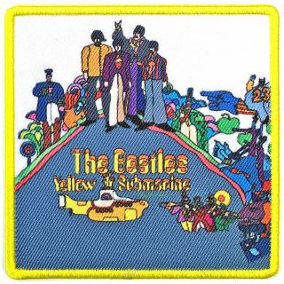 The Beatles Sew - On Patch - Yellow Submarine Lp Cover