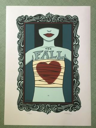 The Fall 23 " X 32 " Tara Mcpherson Silkscreened Signed Numbered Poster 219/260
