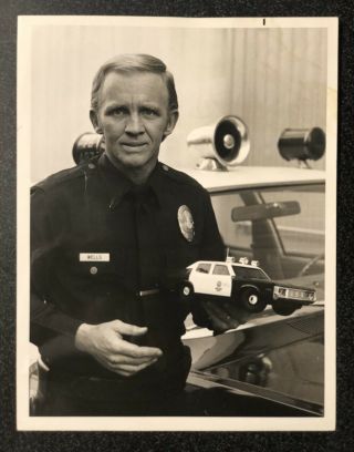 Vintage 8x10 Rare Photo Of Gary Crosby As Adam - 12 Officer Ed Wells