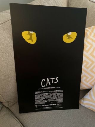 Vintage Cats The Musical Autographed Theatre 1985 Canada Elgin Theatre Toronto
