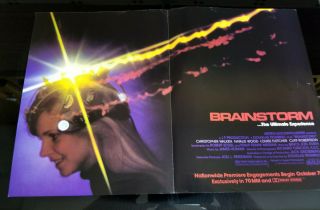 Brainstorm Rare Movie Brochure S&h.  Natalie Wood 