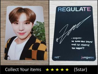Nct 127 1st Repackage Album Regulate Jungwoo Official Photo Card