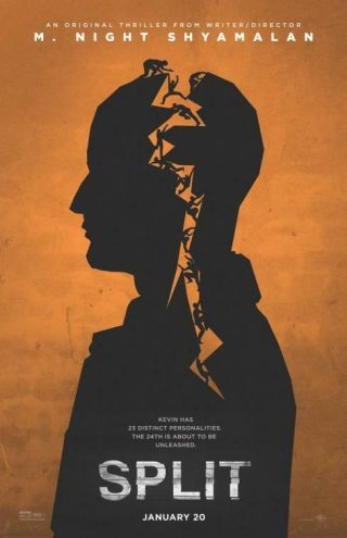 Split - 11 " X17 " Promo Movie Poster M.  Night Shyamalan James Mcavoy
