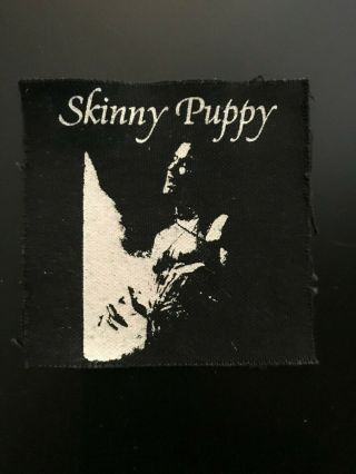 Rare Skinny Puppy Cloth Patch - Industrial Rock Ministry Nin Goth