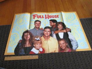 Full House Poster Book Candace Cameron 1994 Tv Show Info Collectible