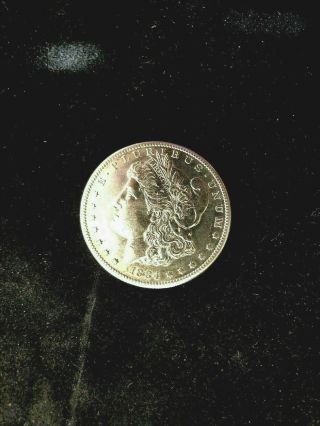 1884 S Morgan Silver Dollar.  Looks Au/bu.  Great Rare Key Date Coin.