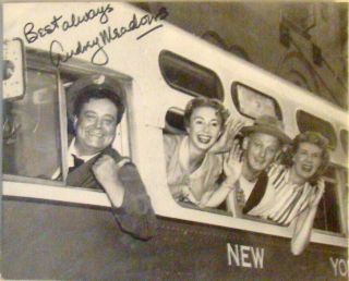 Honeymooners 8 " X 10 " Black & White Photo Signed By Audrey Meadows