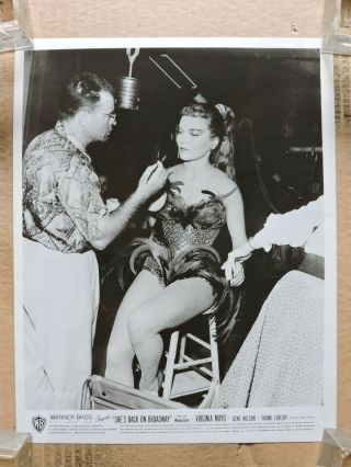 Patrice Wymore Leggy Candid Makeup Photo 1953 She 