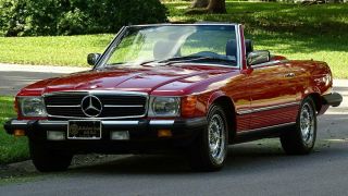 1985 Mercedes - Benz Sl - Class Factory Leather