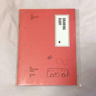 Bts / 2019 Summer Package Jin Drawing Diary / Drawing Diary Only /250/