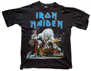 1993 Iron Maiden A Real Live One Tour Shirt Slipknot Nirvana Marilyn Manson Acdc