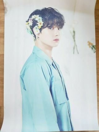 K - Pop Bts World Tour " Love Yourself " Official Limited Jungkook Poster On Tube