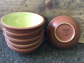 Denby - Langley Juice Apple 7in Cereal/soup Bowls Set Of 6