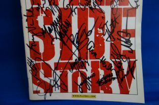 West Side Story Cast Signed Autographed Playbill.