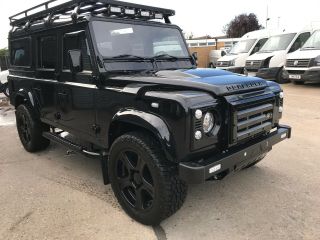1992 Land Rover Defender 110 Puma Station Wagon Leather/suede 7 Seater