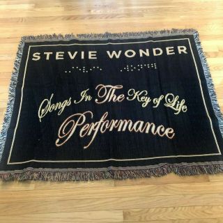 Stevie Wonder Songs In The Key Of Life Performance Woven Tapestry