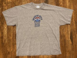 Vintage Beastie Boys Aba Atwater Basketball Association Tee Shirt (grey,  Xl)