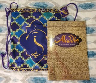 Disney Aladdin The Musical Vip Tour Program And Bag