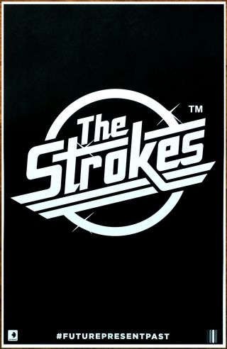 The Strokes Future Present Past Ltd Ed Rare Poster,  Rock Punk Indie Poster