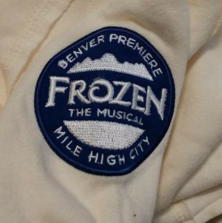 Disney Frozen Broadway Musical Denver Preview 2017 - Hoodie,  Playbill