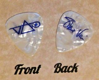 Vai - Steve Vai Band Signature Logo Guitar Pick - (w)