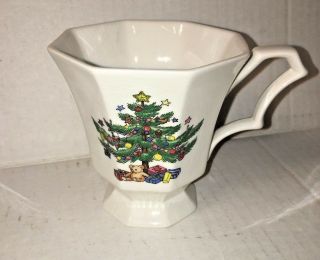 Nikko Christmastime Christmas Tree Coffee Tea Cup Mug Teddy Bear Gifts