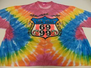 Rock Tshirt Vintage Grateful Dead Tie Dye 69 99 Woodstocks Back To The Farm Xl