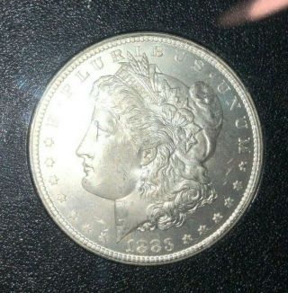 1883 - Cc Carson City Morgan Silver Dollar Ngc Ms64 Ms 64 Gsa Hoard W/ Box