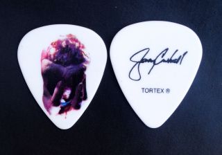 Alice In Chains Guitar Pick Jerry Cantrell Red Heart In Hand Pick.  2010 Tour.