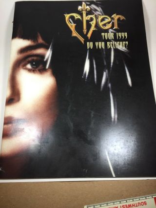 Cher Tour 1999 Do You Believe? Program Photo Book Pa1