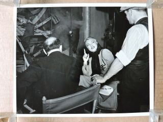 Constance Bennett With John Brahm Candid Photo By Lippman 1940 Escape To Glory