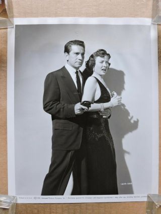 Audrey Totter & Richard Conte Busty Film - Noir Portrait Photo 1950 Under The Gun